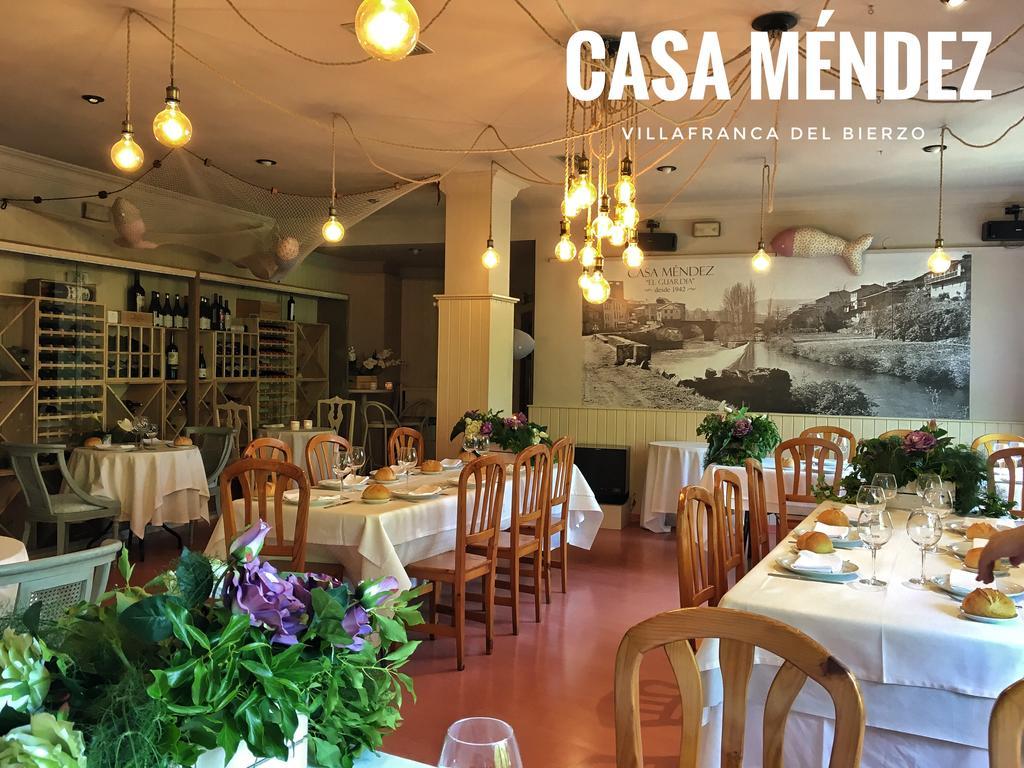 Hostal Restaurante Méndez Villafranca Del Bierzo Extérieur photo